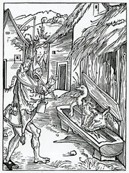 On Them That Sin Trusting Upon the Mercy of God, illustration from Alexander Barclay